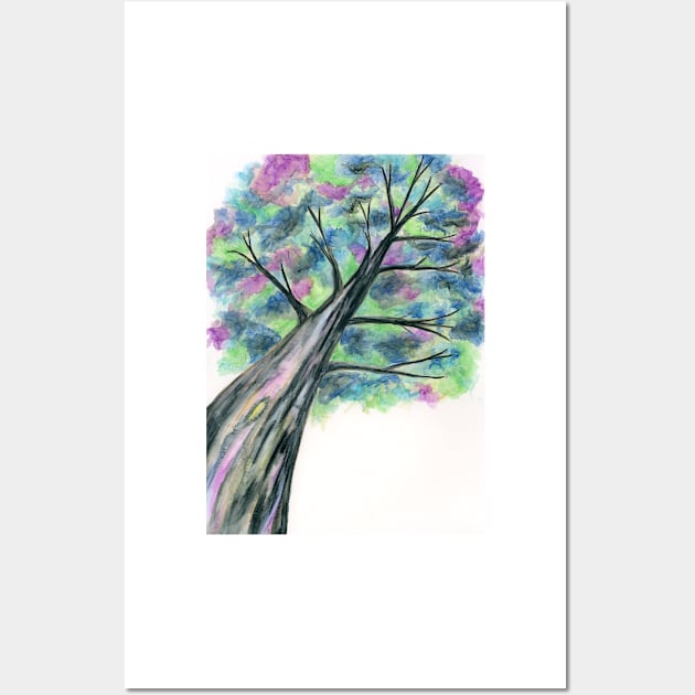 Colorful Tree Wall Art by wynbre